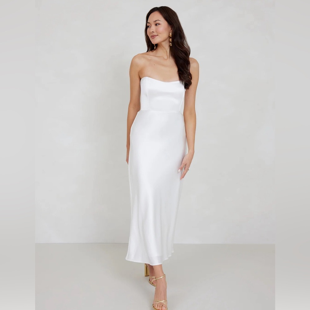 Park & Fifth Brodie Dress White